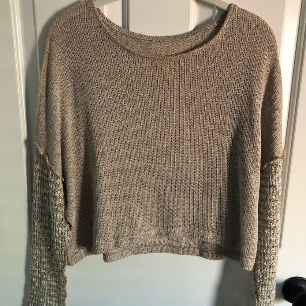 Cropped sweater